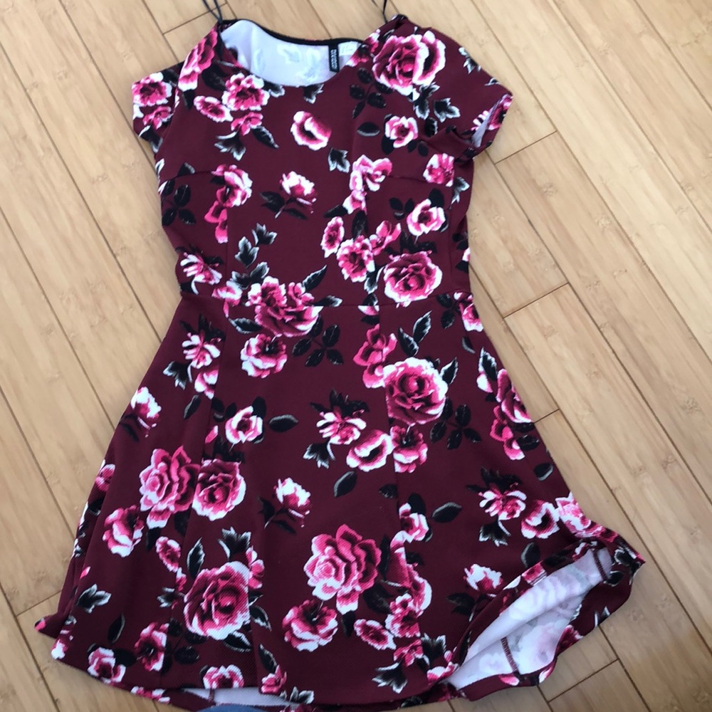 Floral skater dress